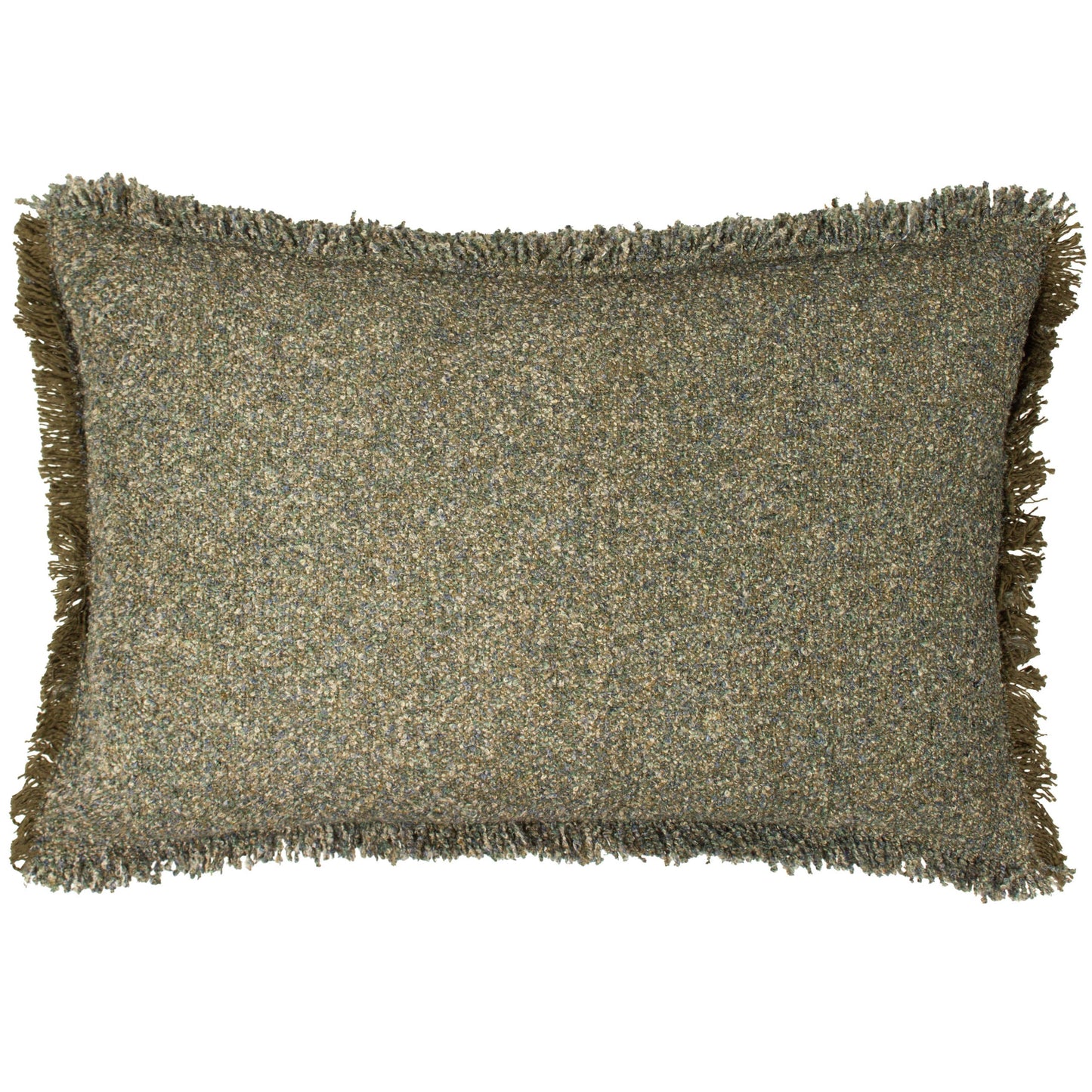 Doze Cushion Moss: Moss / Feather Rich Filled / 40 x 60cm