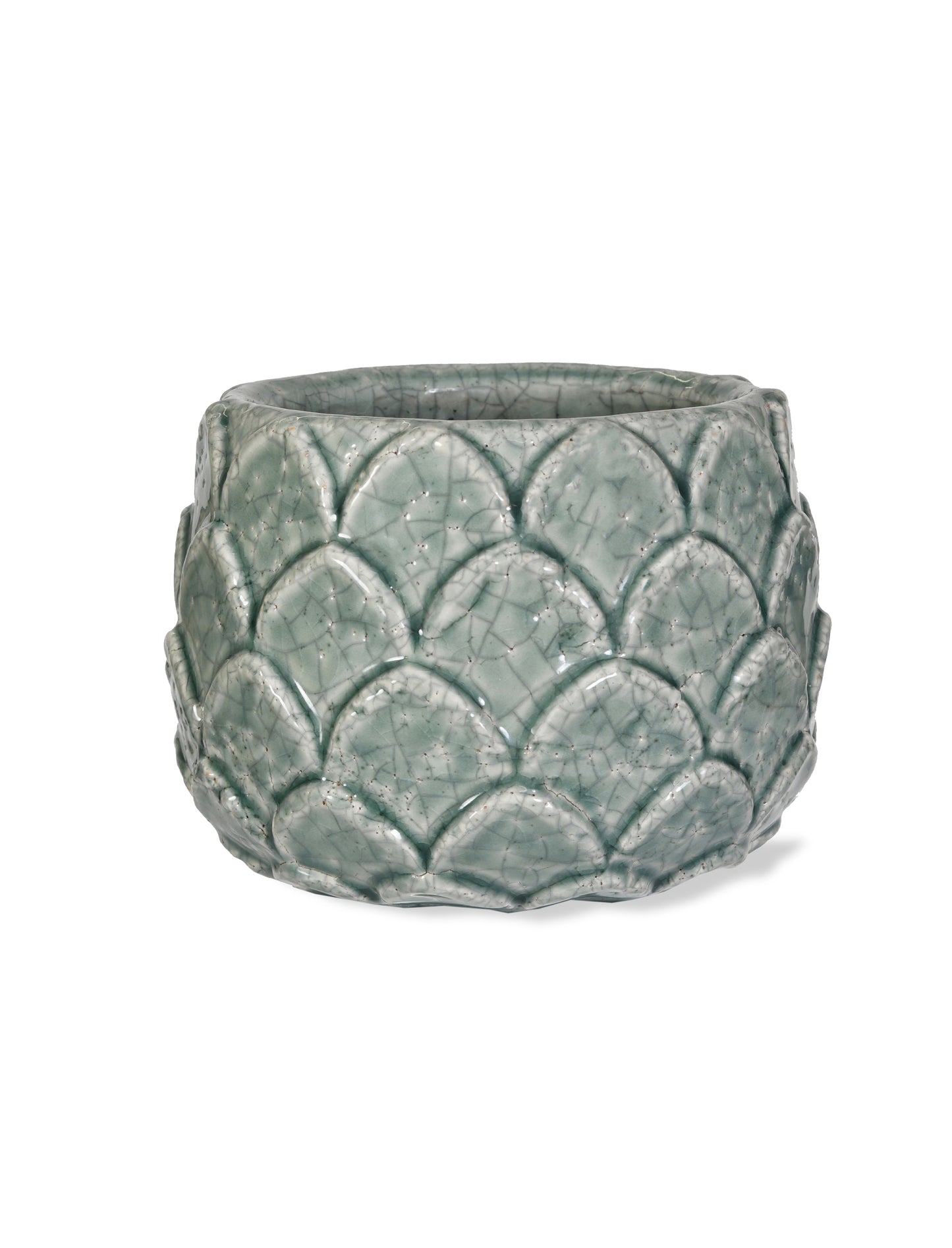 Artichoke Pot 15CM Aqua