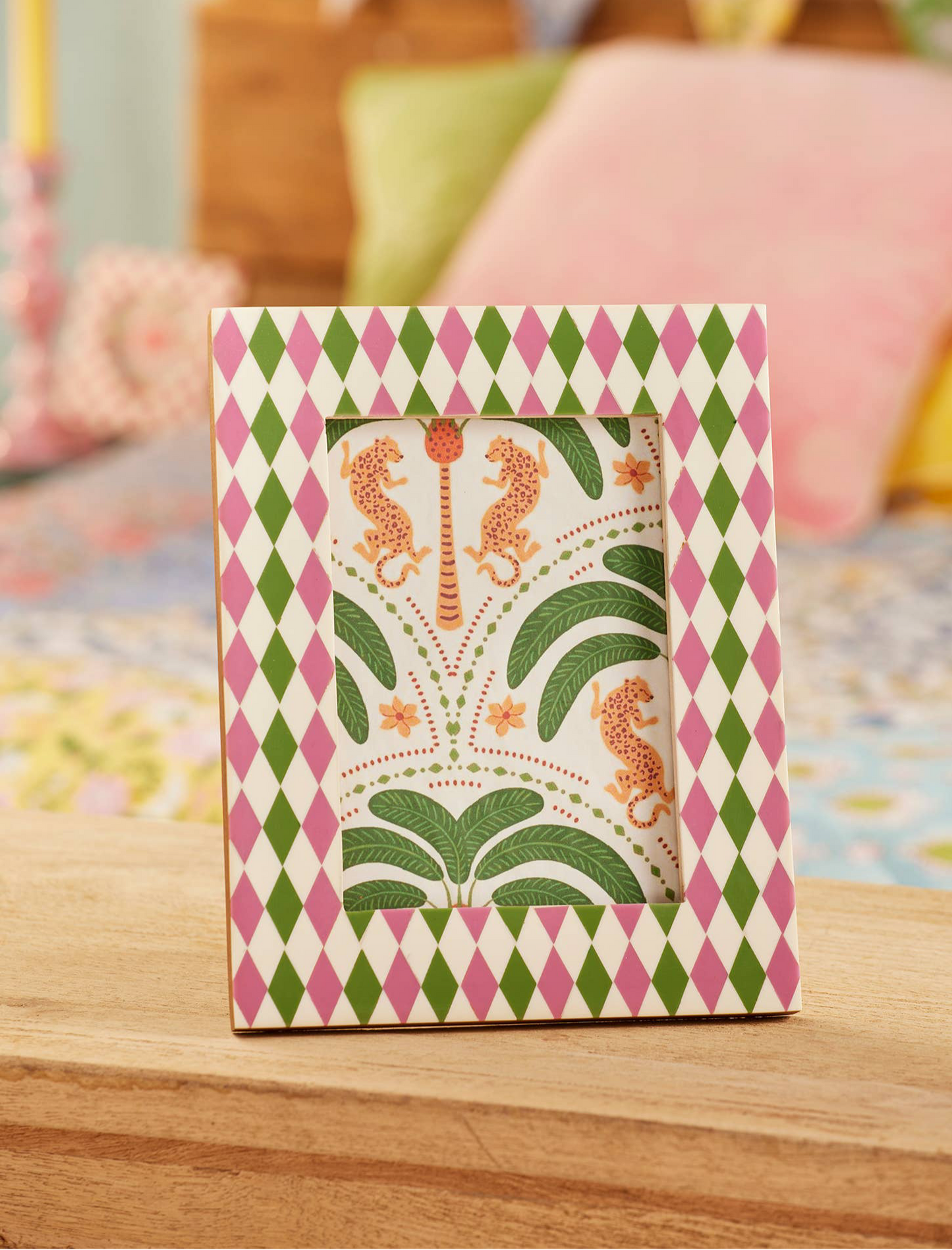 Harlequin Photo Frame, fits photo 7x5"