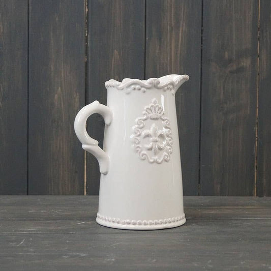 White Ceramic Jug