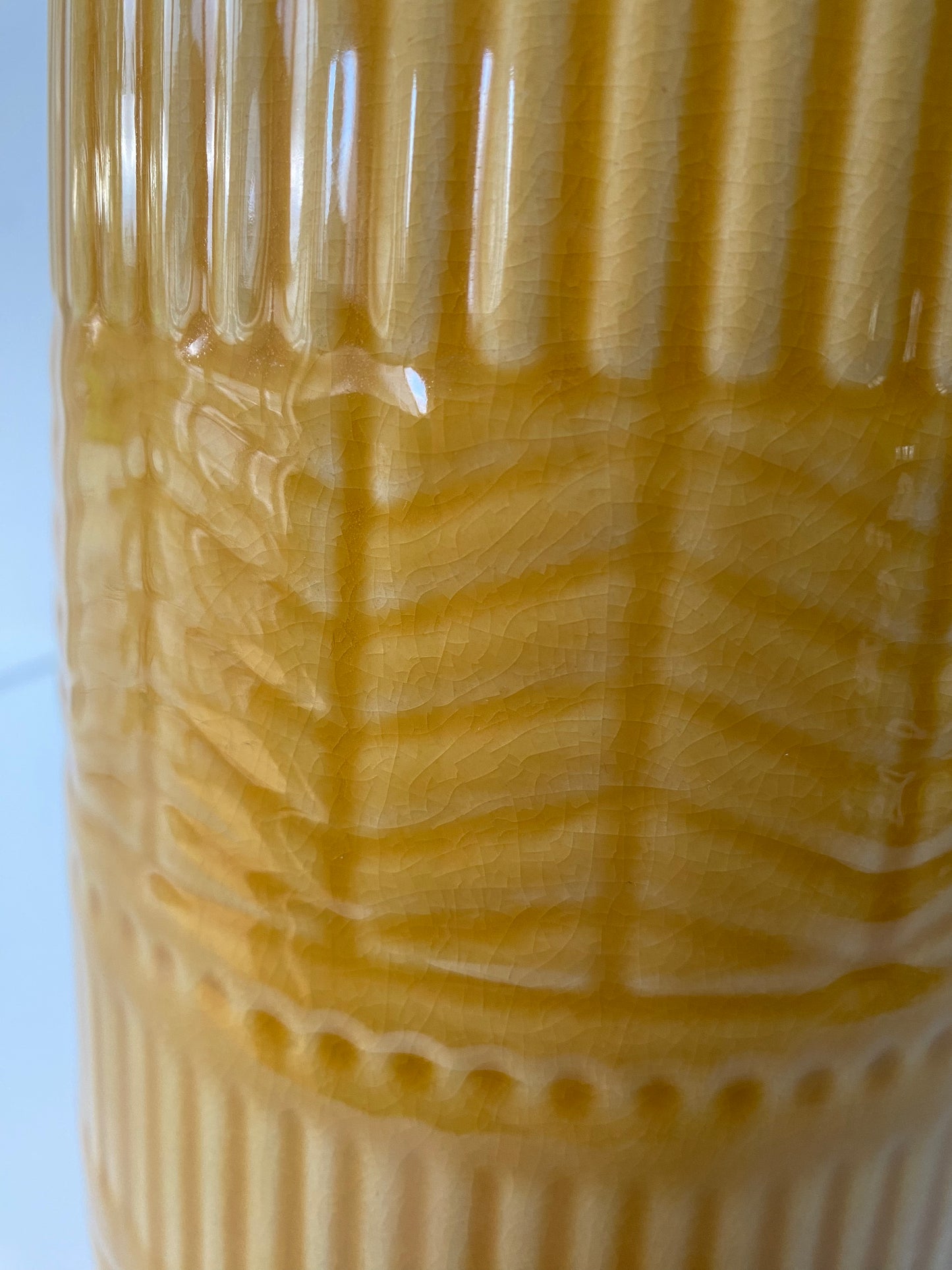 Yellow Ceramic Jug