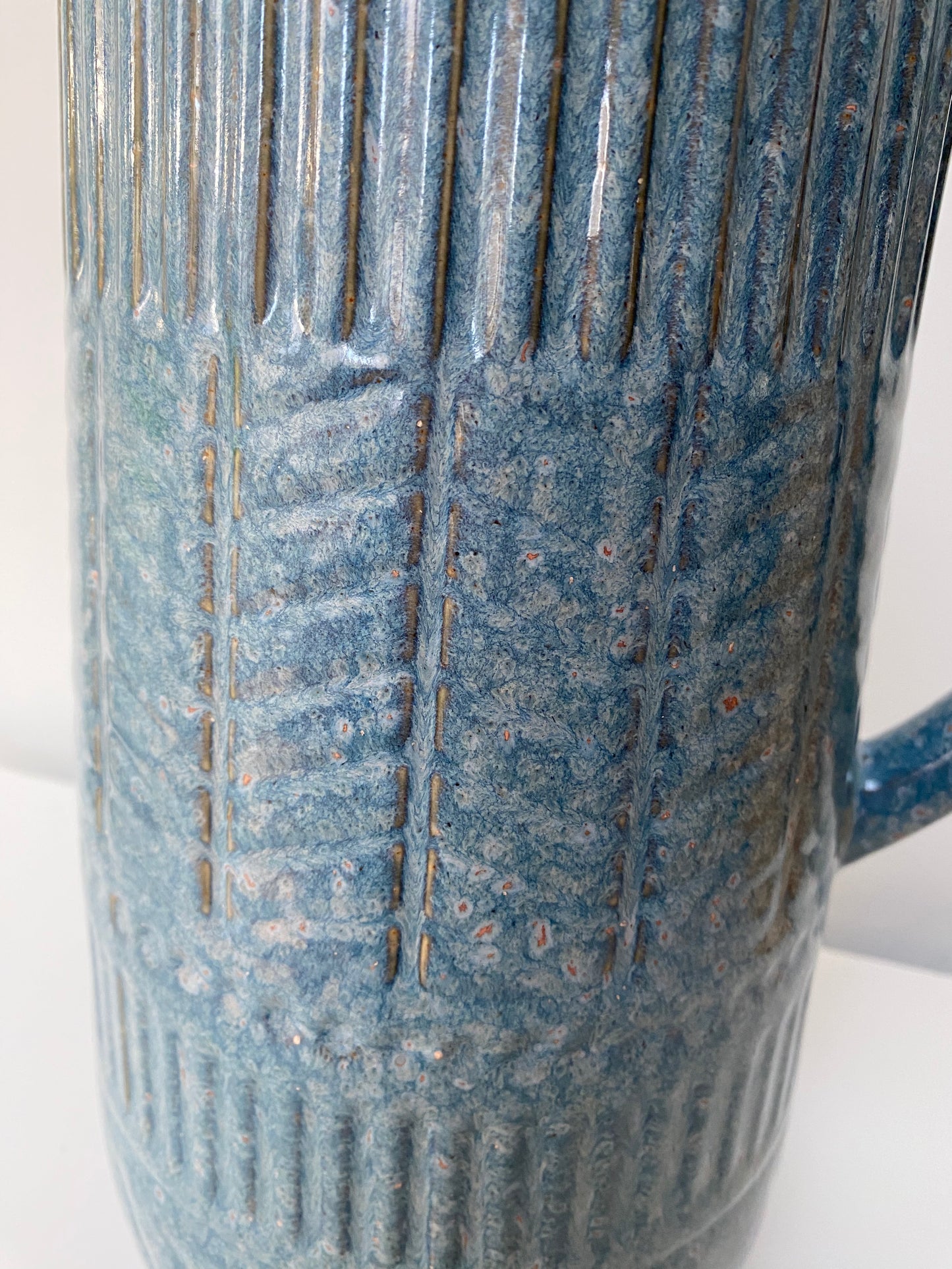 Blue Ceramic Jug