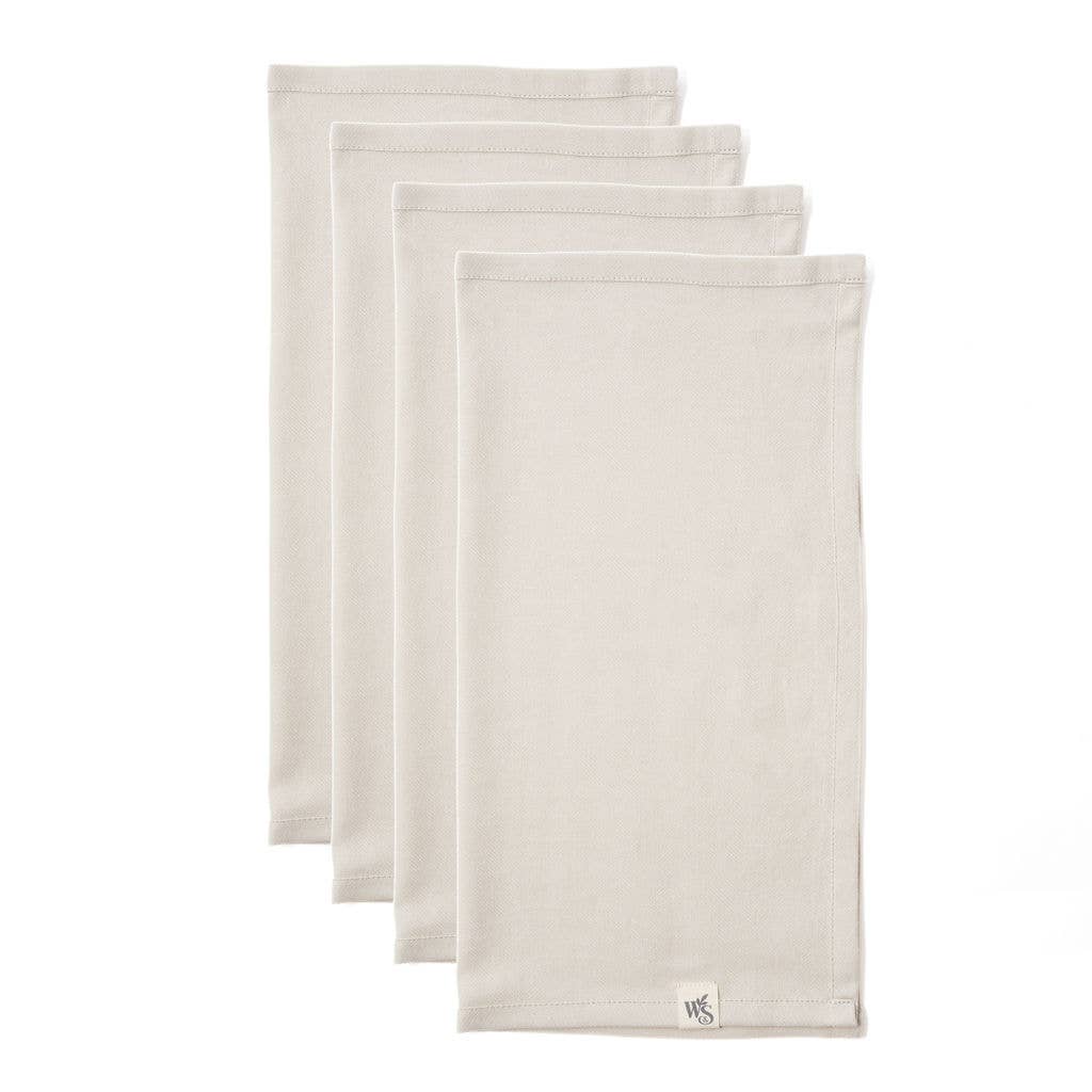 Organic Cotton Napkins - Set of 4: Beach Sand